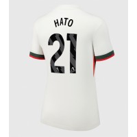 Maglia Calcio Chelsea Jorrel Hato #21 Seconda Divisa Donna 2025-26 Manica Corta